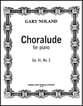 Choralude Op. 41, No.2 piano sheet music cover